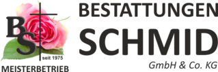 Logo des Bestattungsunternehmens Schmid